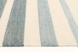 Helsinki Teal Flatweave Rug