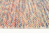 Roland Herringbone Multi Coloured Rug