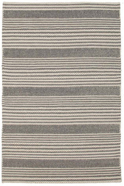 Hellena Braied Silver Felted Wool Rug