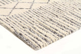 Hellena Braied Grey Wool Rug