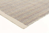 Cuba Flatweave Grey Wool Rug