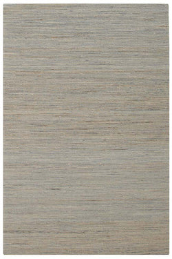 Java Flatweave Silver Wool Rug