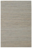 Java Flatweave Silver Wool Rug