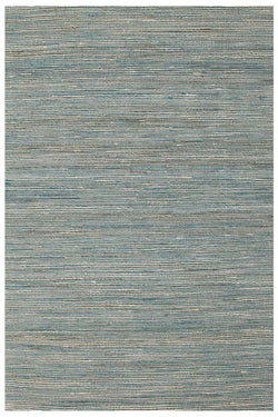 Java Flatweave Turquoise Wool Rug