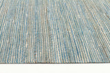 Java Flatweave Turquoise Wool Rug