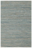 Java Flatweave Turquoise Wool Rug