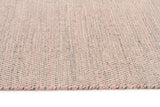 Marlo Flatweave Pink Wool Rug