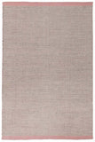 Marlo Flatweave Pink Wool Rug