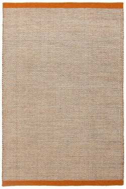 Marlo Flatweave Rust Wool Rug