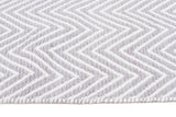 Villa Modern Herringbone Rug Grey