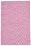 Villa Modern Herringbone Rug Pink