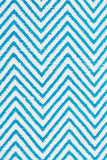 Villa Modern Herringbone Rug Turquoise