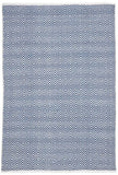 Villa Modern Diamond Rug Navy