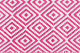 Villa Modern Diamond Rug Pink