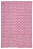 Villa Modern Diamond Rug Pink