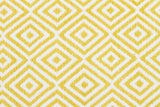 Villa Modern Diamond Rug Yellow