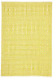 Villa Modern Diamond Rug Yellow