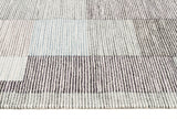 Stina Mid Century Modern Rug Multi Blue