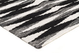 Frida Uber Gradient Rug Black Grey White