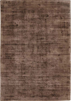 Luxe Modern Distressed Rug Brown