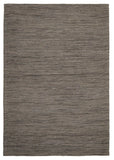 Ida Modern Wool Rug Grey