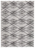 Winter Grey Gravel Modern Rug