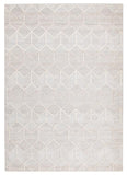 Winter Grey Brush Modern Rug