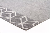 Winter Grey Pulse Modern Rug