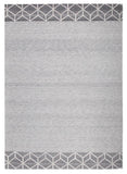 Winter Grey Pulse Modern Rug