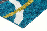 Brooklyn Shag Rug Blue