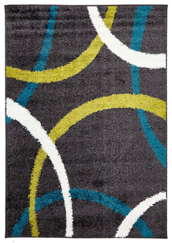 Brooklyn Shag Rug Charcoal