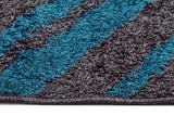 Zolan Shag Rug Charcoal