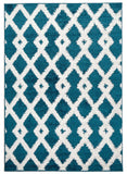 Cascade Shag Rug Blue