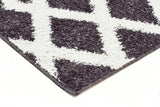 Cascade Shag Rug Charcoal