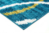 Festival Shag Rug Blue