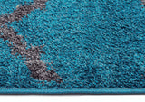 Shadow Shag Rug Blue