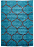 Shadow Shag Rug Blue